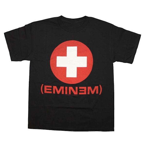 Eminem T-shirt Eminem Recovery Svart T-shirt M