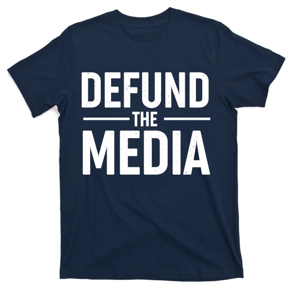 Defund The Media Protest T-shirt XXL