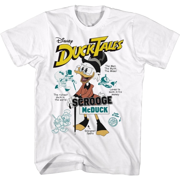 Scrooge McDuck The Man Myten The Miser DuckTales T-shirt XL