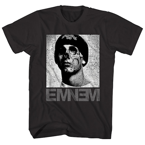Eminem T-skjorte Slim Shady Skull Eminem Skjorte M
