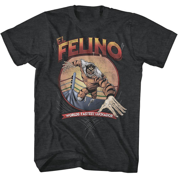 El Felino Luchador T-shirt XXXL
