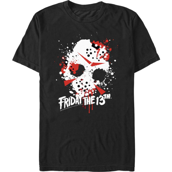 Paint Splatter Fredag den 13. T-shirt M