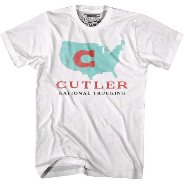 Cutler National Trucking Logo Over The Top T-Shirt L