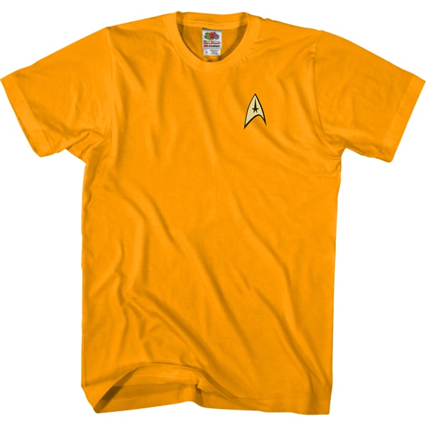 Captain Kirk Kostume T-Shirt M