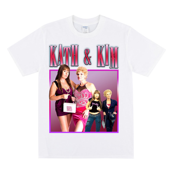 KATH & KIM Hyldest T-shirt White L