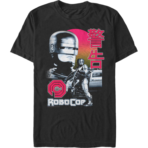 Retro Collage Robocop T-paita S