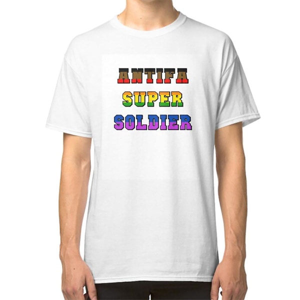 Antifa Super Soldier T-shirt S
