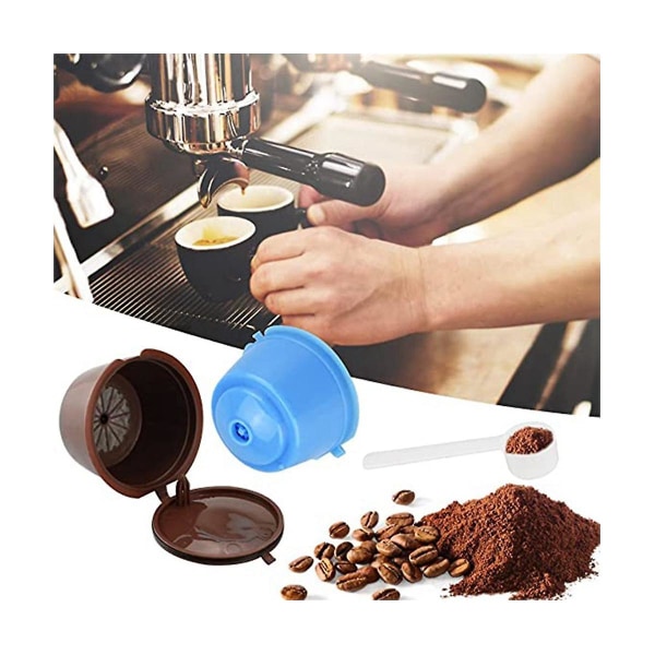 Kaffe Kapsel Kop Filter Kop Genopfyldelig Genanvendelig Filter
