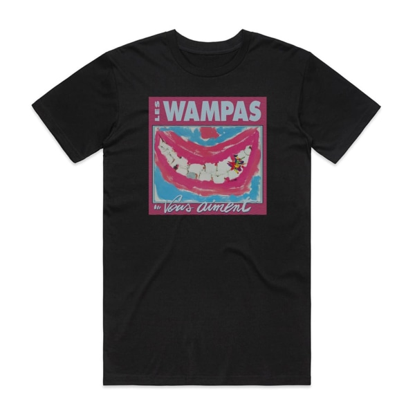 Les Wampas Les Wampas Vous Aiment Album Cover T-Shirt Svart L