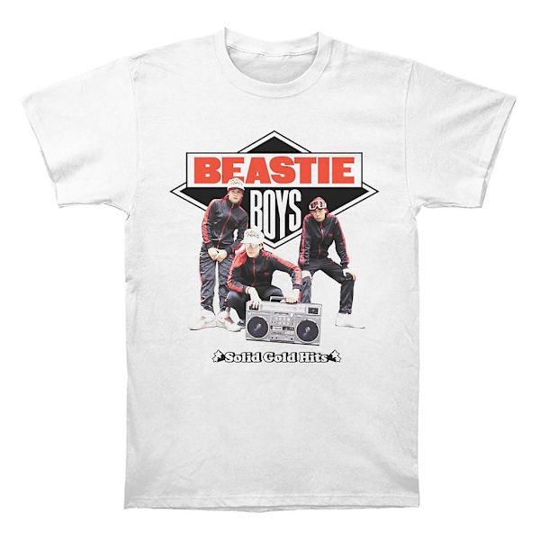 Beastie Boys Solid Gold Hits Vit T-shirt S