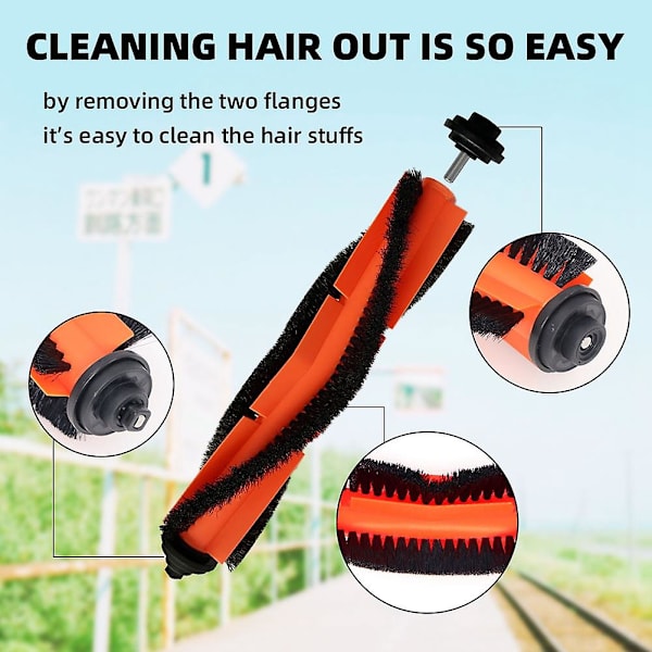 G1 Mjstg1 Skv4136gl Xiaomi Robot Vacuum Mop - Essentiaaliset puhdistusosat, pääsivellin, sivusiveltimet, HEPA-suodatin ja moppi