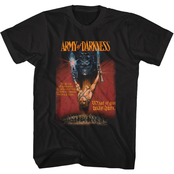 Sloganplakat Army of Darkness T-skjorte XXXL