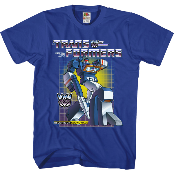 Decepticon Soundwave Transformers T-shirt XXXL
