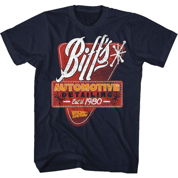 Biff's Automotive Detailing Back To The Future T-shirt XXXL
