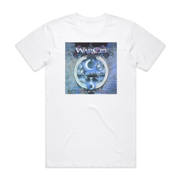 WarCry El Sello De Los Tiempos Album Cover T-Shirt Vit M