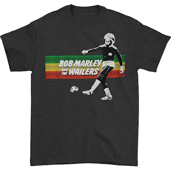Bob Marley Jalkapallo Rasta Raido T-paita M