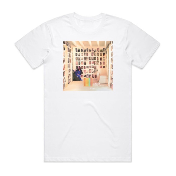 Zazie Za7Ie 1449 4 Album Cover T-shirt Vit XXXL