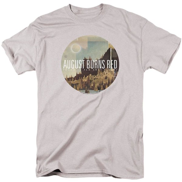 August Burns Red Far Away Places T-shirt för vuxna XL