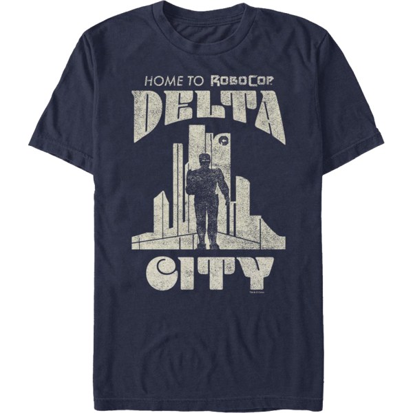 Delta City Silhouette Robocop T-skjorte XXXL