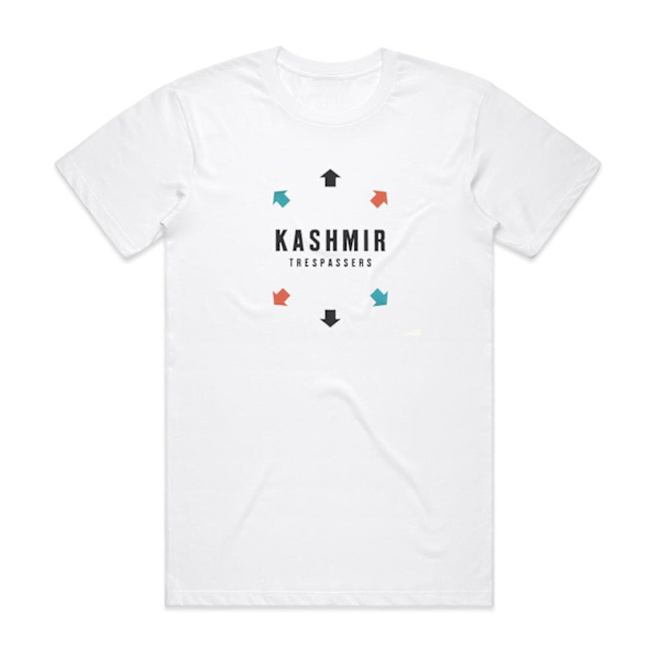 Kashmir Trespassers Albumomslag T-shirt Vit S