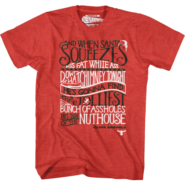 This Side Of The Nuthouse Julsemester T-shirt M