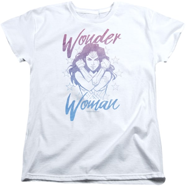 Ny Wonder Woman-skjorte for kvinner med armene krysset XXXL