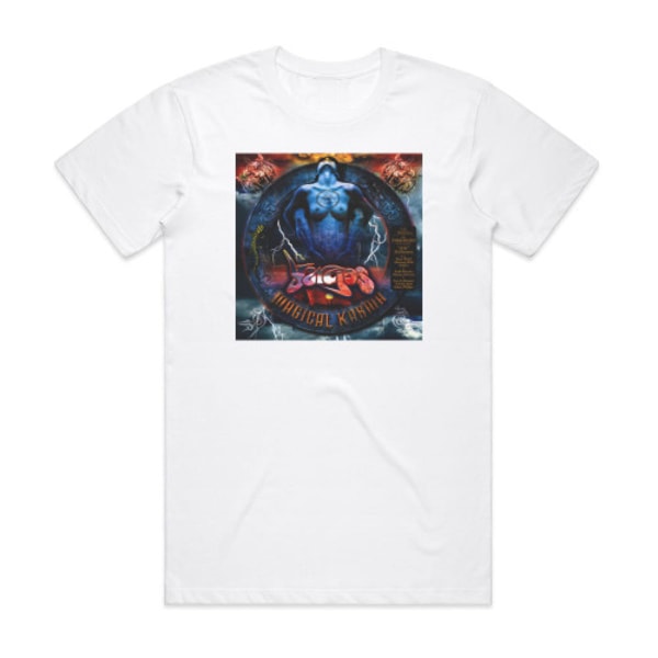 Yargos Magisk Karma Album Cover T-Shirt Hvid S