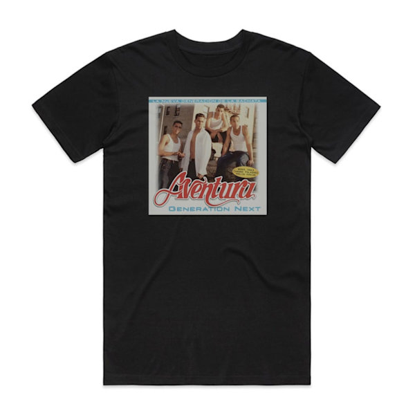 Aventura Generation Next Album Cover T-shirt Svart XL
