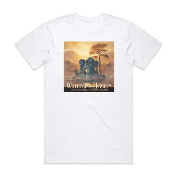 Wuthering Heights Far From The Madding Crowd Album Cover T-shirt Hvid L