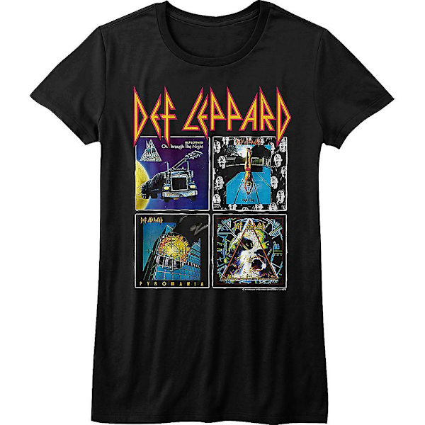 Junior Album Covers Collage Def Leppard -paita XXXL