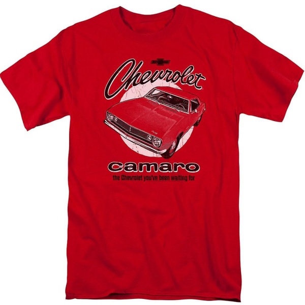 Chevy Retro Camaro T-shirt til Voksne XL