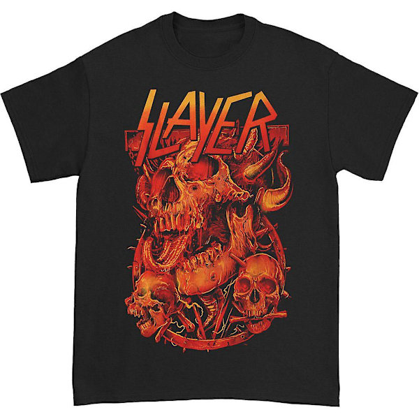Slayer Three Skulls 2014 T-skjorte M