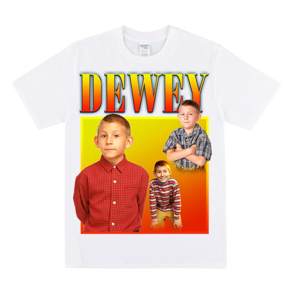 DEWEY Hyllning T-shirt White XXL