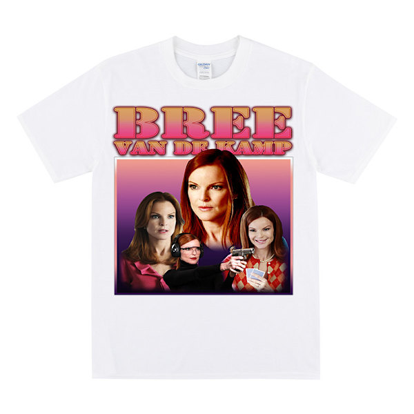 Bree Van De Kamp Hyllning T-shirt White L