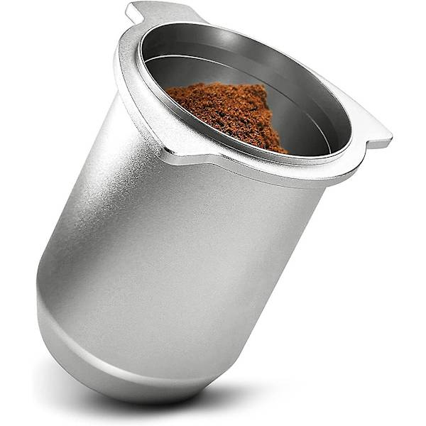 Doseringkopp 54mm, Kvernet Kaffe Plukker Aluminium Metall Kaffe Tilbehør Binaural Fri Bruk