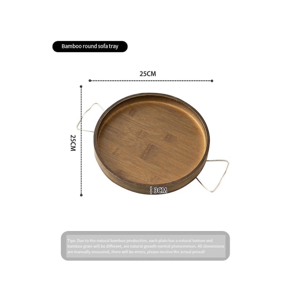 Sofa Bakkebord Træ Foldbar Sofa Arm Bakke Sofa Bord TV Bord Sidebord Hjem Opbevaring Dekoration