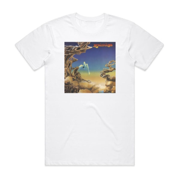 Yes Yesterdays 1 Album Cover T-Shirt Hvid L