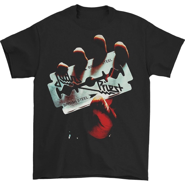 Judas Priest T-shirt i brittisk stål M