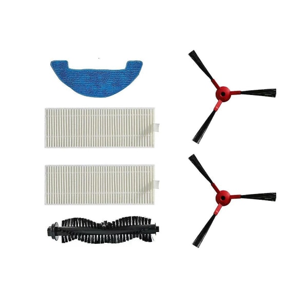360 G50 / 360 C50 Robotdammsugare Filter Huvudvalsborste Filter Sidoborste Moppduk