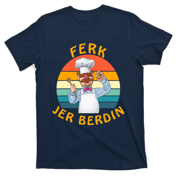 Rolig Ferk Jer Berdin Svensk Kock Vintage T-shirt L