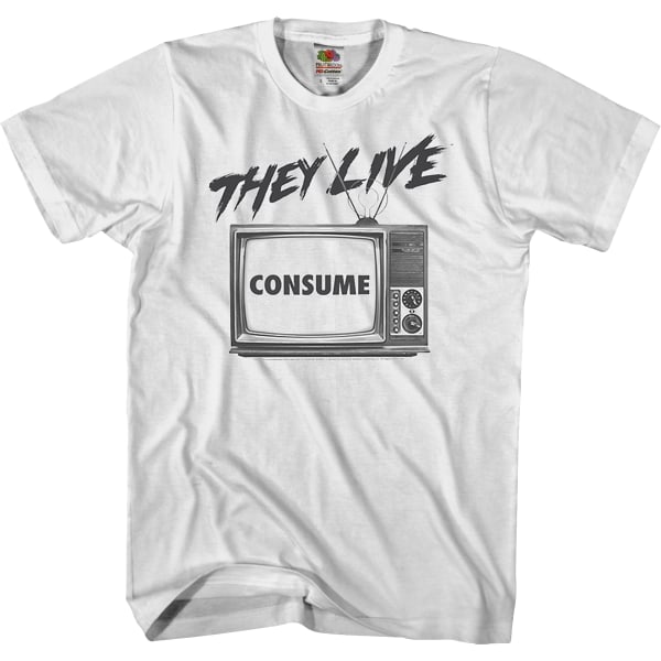 Consume They Live T-skjorte XL