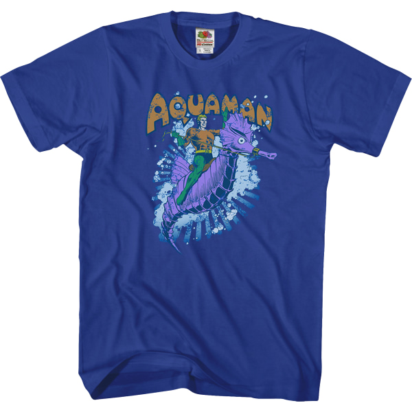 Seahorse Aquaman T-shirt Ny XXXL