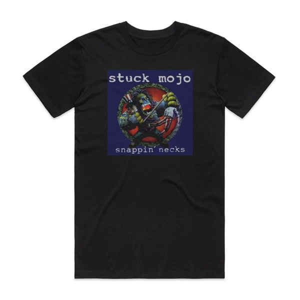 Stuck Mojo Snappin Necks Album Cover T-Shirt Black XL