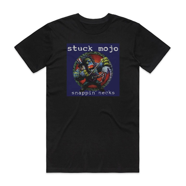 Stuck Mojo Snappin Necks Album Cover T-Shirt Sort M