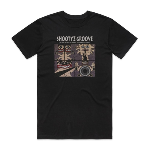 Shootyz Groove Jammin In Vicious Environments Album Cover T-skjorte Svart XXXL