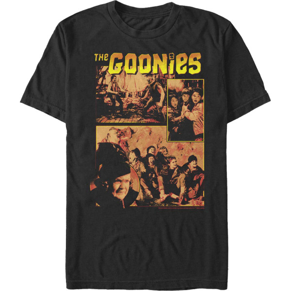 Panels Collage Goonies T-shirt L