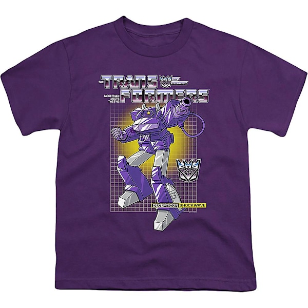 Youth Decepticon Shockwave Transformers T-skjorte M