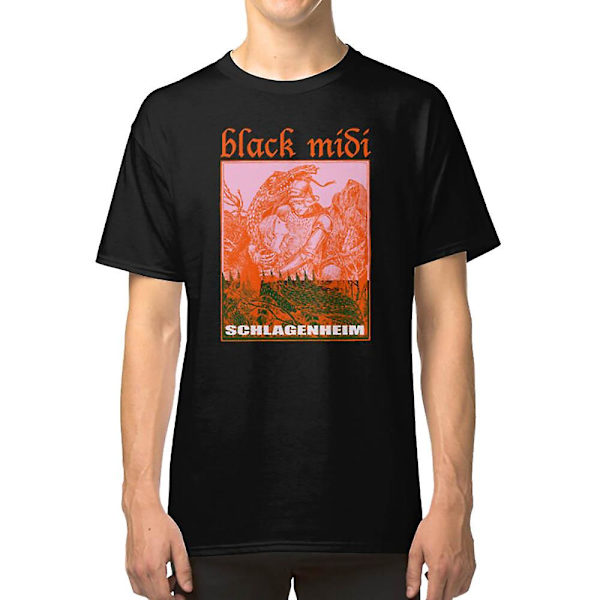 Black Midi Schlagenheim T-paita XXL