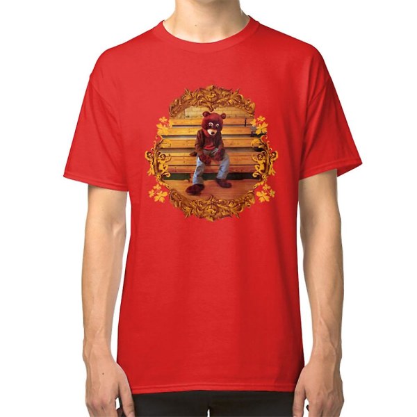 The College Dropout T-shirt red XL