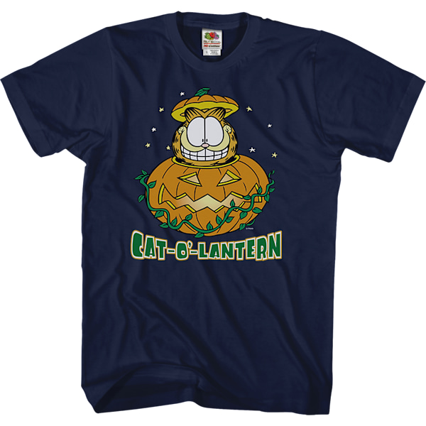 Cat-O'-Lantern Garfield T-shirt M